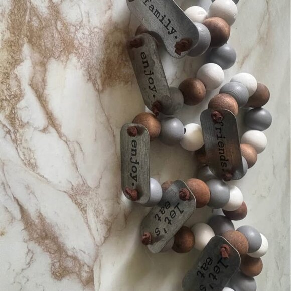 Williams Sonoma Beaded Napkin Holders - Picture 4 of 4